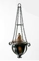Obrázek Kovaná olejová lampa (závěsná) KAŠTAN