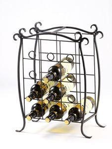 Obrázek z stojan na víno KOMODA (12 lahví) 