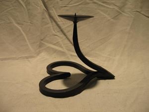 Obrázek z Kovaný svícen SRDCE 